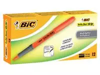 Een Markeerstift Bic brite liner grip oranje koop je bij All Office Kuipers BV