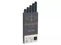 Een Inktpatroon Parker Quink permanent zwart koop je bij All Office Kuipers BV