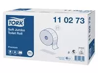 Toiletpapier Tork Jumbo T1 premium 2-laags 360m wit 110273