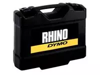 Een Labelprinter Dymo Rhino 5200 abc 19mm geel koffer koop je bij All Office Kuipers BV