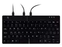 Een Ergonomisch toetsenbord R-Go Tools Split Qwerty zwart koop je bij Sysdicom BV