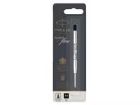 Een Recharge stylo bille Parker Quinkflow Medium noir blister koop je bij QuickOffice BV