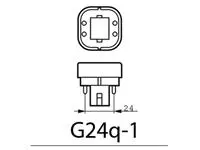 Ledlamp Philips CorePro Led PL-C 4P 9W 950lm 830 warm wit