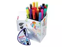 Een Brushpen edding 1340 Colour Happy assorti blister à 20+1 gratis koop je bij Scheepstra Drachten