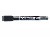 Een Viltstift Pilot whiteboard met wisser rond extra fijn zwart koop je bij De Joma BV