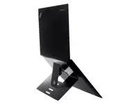 Een Ergonomische laptopstandaard R-Go Tools Riser attachable zwart koop je bij De Rijk Kantoorshop