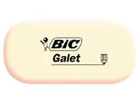 Gum Bic Galet pvc vrij zacht potlood wit