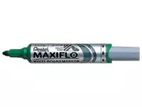 Viltstift Pentel MWL5M Maxiflo whiteboard rond 3mm groen