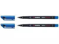 Buy your Viltstift STABILO OHpen 842/41 permanent rond fijn blauw at QuickOffice BV