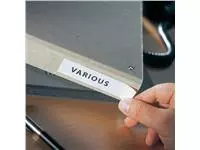 Een Porte-étiquettes 3L 10310 25x75mm PP adhésive koop je bij QuickOffice BV