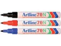 Een Viltstift Artline 70 rond 1.5mm blauw koop je bij iPlusoffice