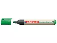 Viltstift edding 21 Ecoline rond groen 1.5-3mm