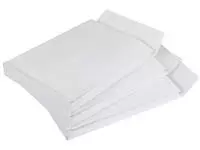 Een Envelop Quantore monsterzak 262x371x38mm zelfkl wit 125stuks koop je bij QuickOffice BV