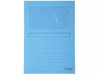 Een Pochette modèle L Exacompta Forever + fenêtre 120g bleu clair koop je bij QuickOffice BV