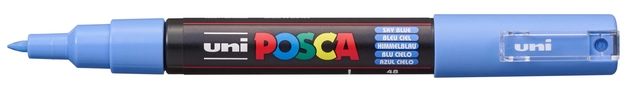 Een Verfstift Posca PC1MC extra fijn hemelsblauw koop je bij Kantoorboekhandel Van Atten