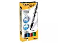 Een Viltstift Bic Velleda liquid whiteboard rond medium assorti doos à 4 stuks koop je bij De Joma BV