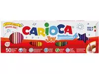 Een Viltstift Carioca Joy set à 50 kleuren koop je bij Den Otter Kantoorpartners B.V.