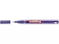 Een Viltstift edding 780 lak rond 0.8mm metallic paars koop je bij All Office Kuipers BV