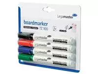 Een Viltstift Legamaster TZ100 whiteboard 2mm 4st ass koop je bij &quot;De Waal&quot; Kantoor Efficiency