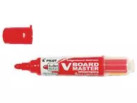 Een Viltstift PILOT Begreen whiteboard rond medium rood koop je bij Continu Kantoor