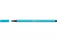 Een Viltstift STABILO Pen 68/31 M lichtblauw koop je bij All Office Kuipers BV