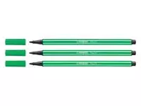 Een Viltstift STABILO Pen 68/36 medium smaragdgroen koop je bij Clippz! Office Supplies