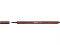 Een Viltstift STABILO Pen 68/38 M roodkrijt koop je bij All Office Kuipers BV