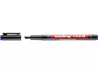 Een Viltstift edding 143 schuin 1-3mm blauw koop je bij Friese Schrijfkamer