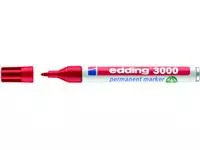 Een Viltstift edding 3000 rond 1.5-3mm rood koop je bij Schellen Boek- en Kantoorboekhandel