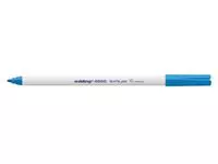 Een Viltstift edding 4600 textiel rond 1mm lichtblauw koop je bij Kantorice office &amp; business supplies