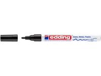 Een Viltstift edding 751 lakmarker creatief rond 1-2mm zwart koop je bij Kantorice office &amp; business supplies