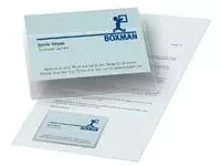 Een Visitekaarttas 3L 10111 95x60mm zelfklevend 10 stuks koop je bij QuickOffice BV