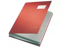 Een Vloeiboek Leitz 5700 rood koop je bij Clippz! Office Supplies