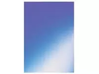 Een Voorblad GBC A4 karton chromo 250gr blauw koop je bij All Office Kuipers BV
