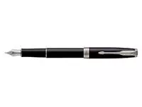 Een Vulpen Parker Sonnet black lacquer CT medium koop je bij De Rijk Kantoorshop