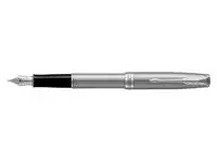 Een Vulpen Parker Sonnet stainless steel CT medium koop je bij Peter Wind