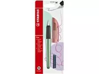 Een Vulpen STABILO Flow cosmetic medium red lips blister à 1 stuk koop je bij Kantorice office &amp; business supplies