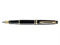 Een Vulpen Waterman Expert black lacquer GT fijn koop je bij Quality Office Supplies