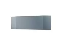 Een Wandbord Sigel akoestiek 1200x400x65mm donkergrijs koop je bij Kantorice office &amp; business supplies