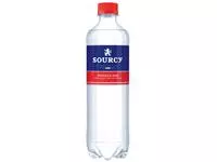 Een Water Sourcy rood petfles 500ml koop je bij All Office Kuipers BV