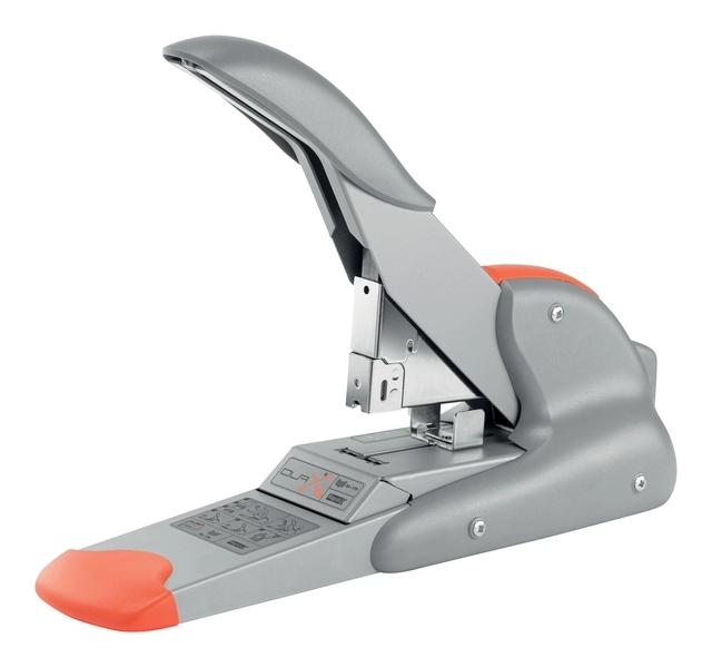 Een Nietmachine Rapid Supreme duax heavy duty 170 vel zilver/oranje koop je bij Quality Office Supplies