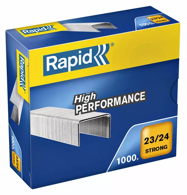 Een Nieten Rapid 23/24 gegalvaniseerd strong 1000 stuks koop je bij Quality Office Supplies