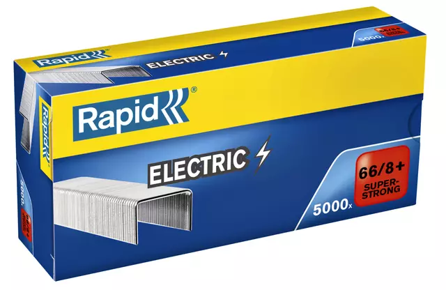 Een NIETEN RAPID 66/8+ GEGALV SUPER STRONG 5000ST koop je bij "De Waal" Kantoor Efficiency