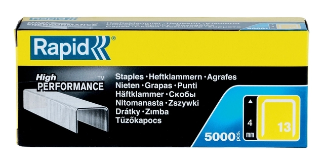 Een Nieten Rapid 13/4 gegalvaniseerd standaard 5000 stuks koop je bij Clippz! Office Supplies