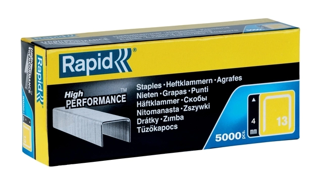 Een Nieten Rapid 13/4 gegalvaniseerd standaard 5000 stuks koop je bij Clippz! Office Supplies