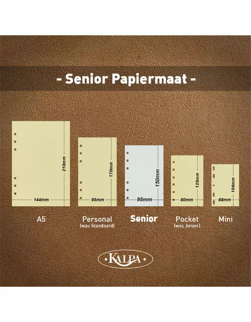 Een Agendavulling 2025 Kalpa Senior 7dagen/2pagina's koop je bij Deska Alles voor Kantoor