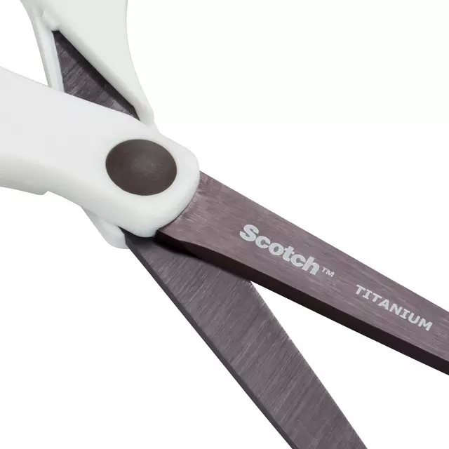 Een Schaar Scotch 20cm titanium met groot oog groen blister koop je bij Quality Office Supplies