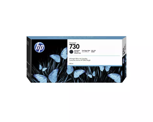 Een Inktcartridge HP P2V71A 730 300ml mat zwart koop je bij De Joma BV