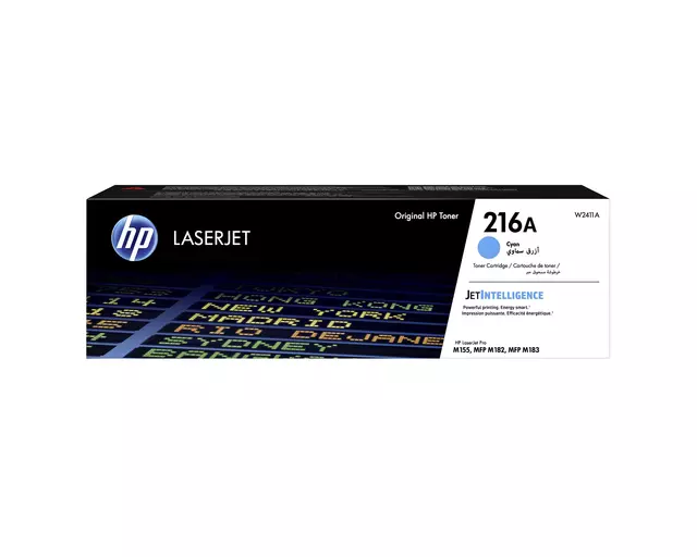 Een Tonercartridge HP W2411A 216A blauw koop je bij Egner kantoorspecialisten