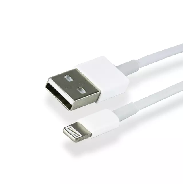 Een Kabel Green Mouse USB Lightning-A 1 meter wit koop je bij De Joma BV